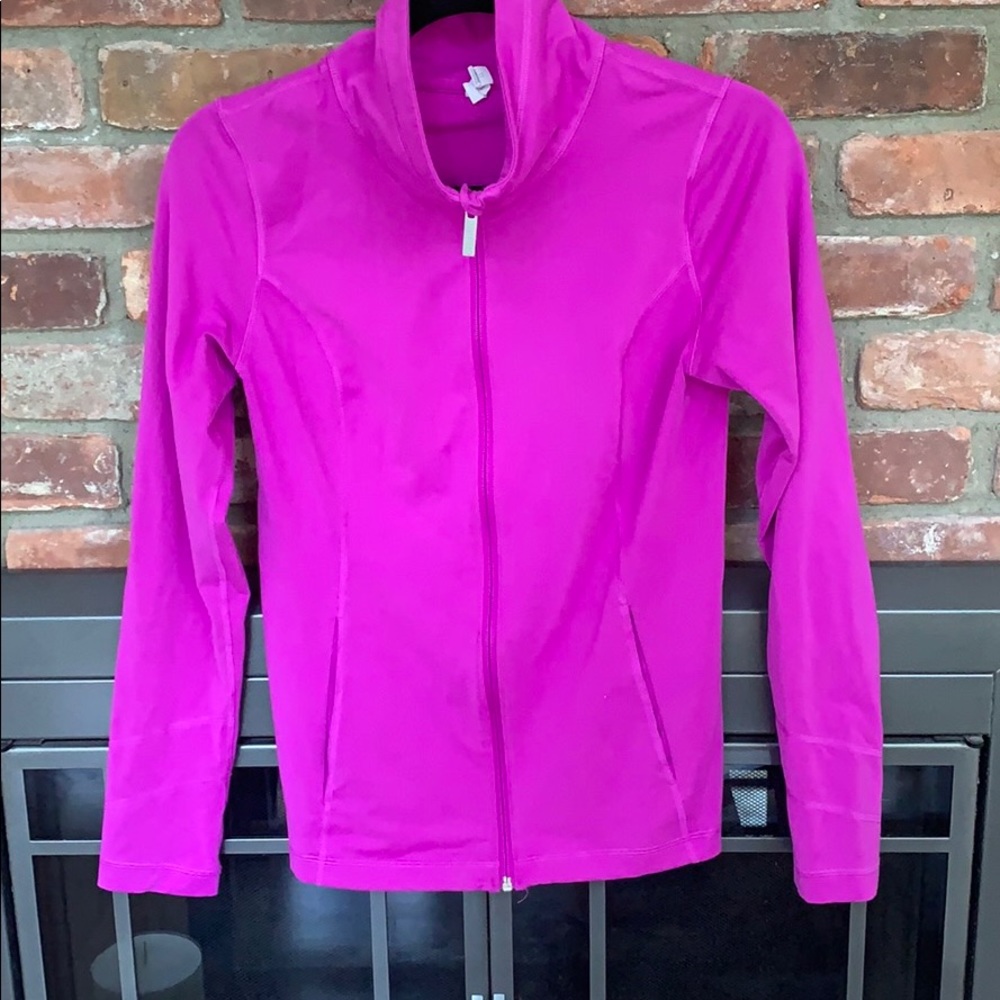 Under armour running zip up